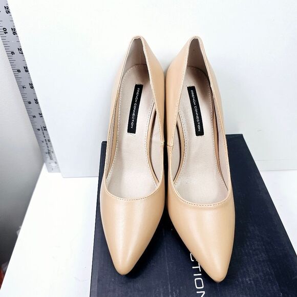 French Connection Nude Stiletto FCSRRA-08NDDS Heels Size 8 NWT NIB - Picture 3 of 7